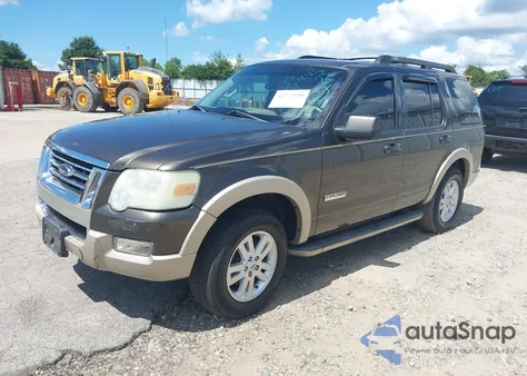 2008 Ford Explorer Eddie Bauer from USA, damaged, VIN 1FMEU64E78UA68637